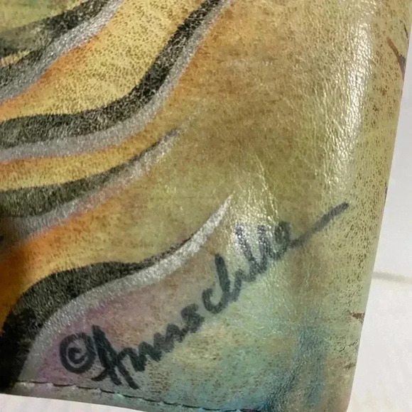 Anuschka multicolor print leather wallet - Picture 6 of 6